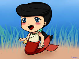 Chibi Melody, daughter of The Little Mermaid.