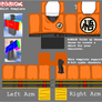 Goku Pants Template