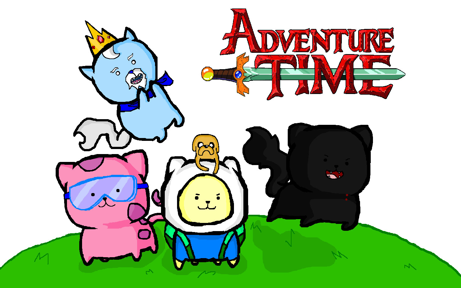 Adventure Time: Kitty Wallpaper