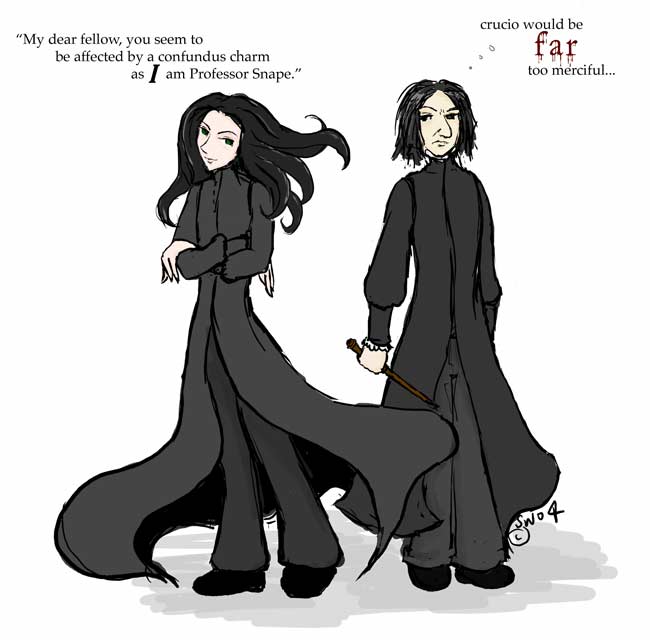 Fanon Snape vs Canon Snape