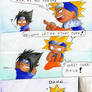 Naruto and Sasuke comic.
