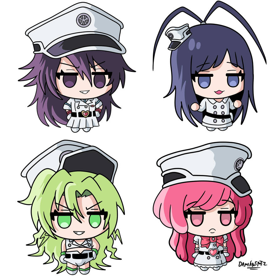 Sternritter Girls - Bleach by ElTrachersin on DeviantArt