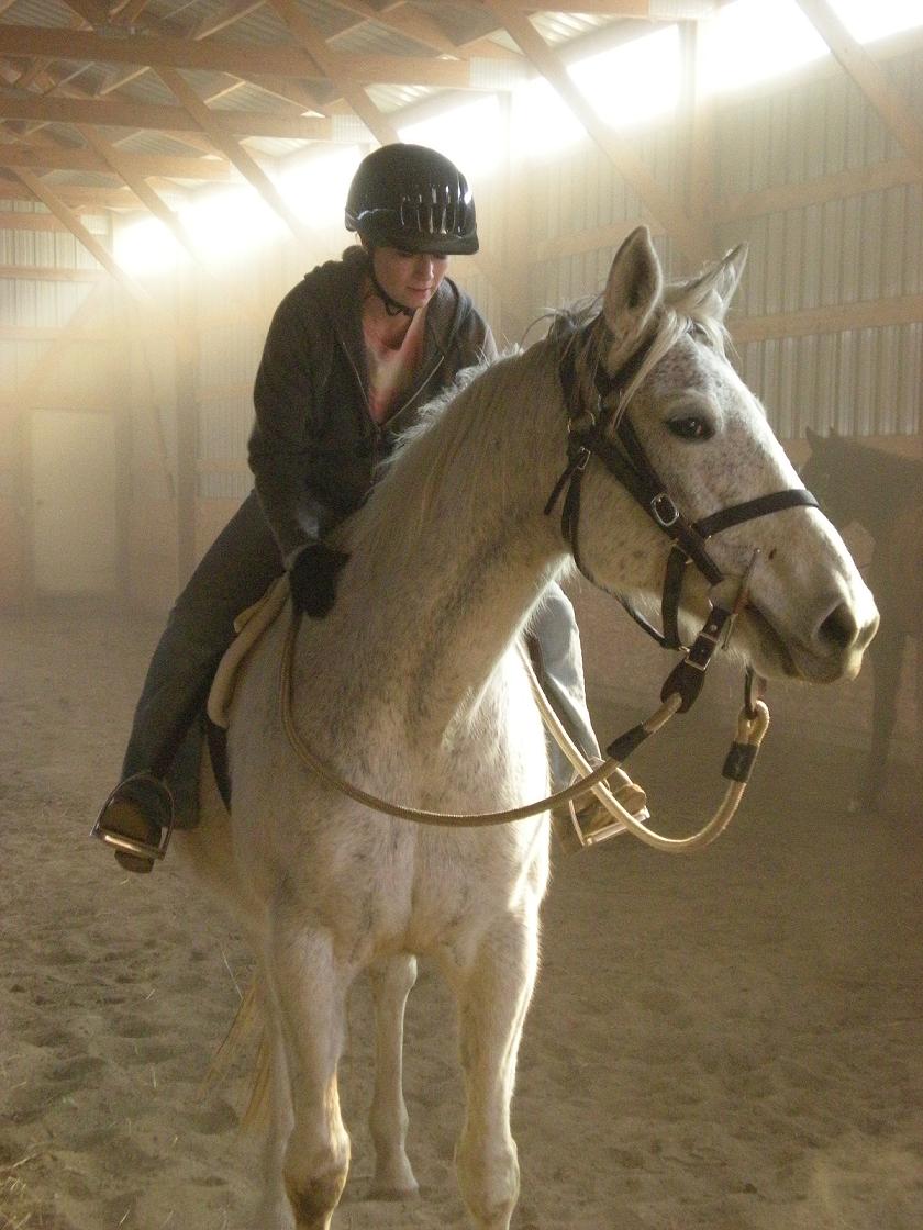 A Girl and Her Horse