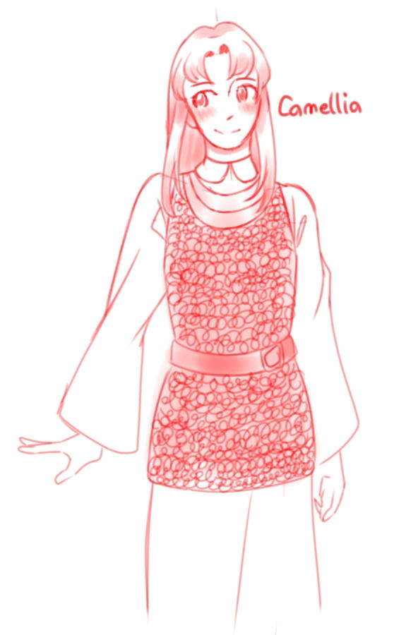 Prominence Deviantart Camellia sketch by ProminenceCrown on DeviantArt