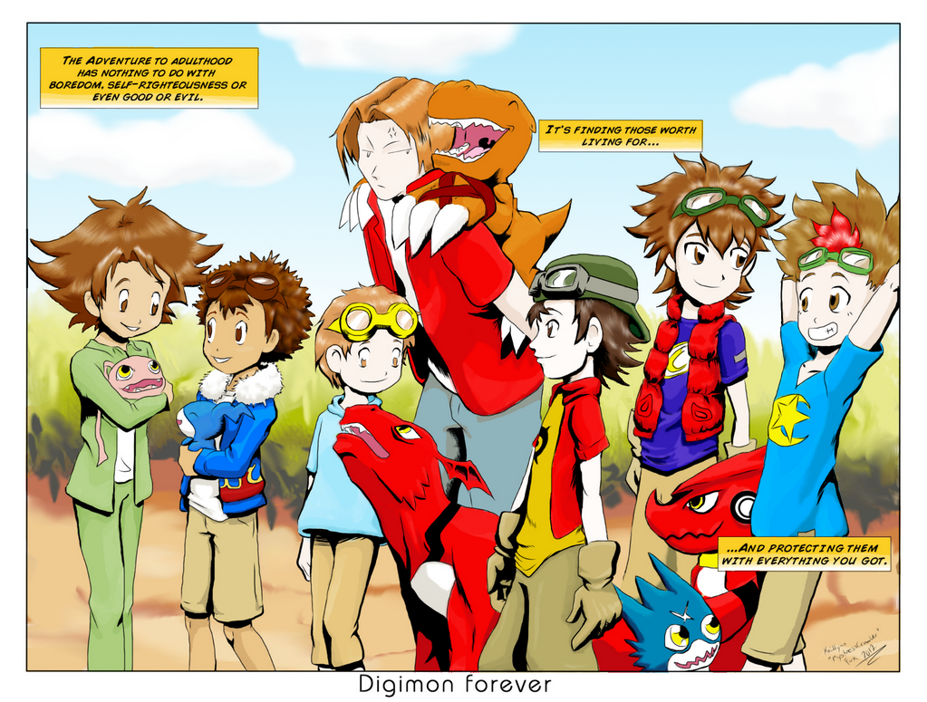 Digimon Forever Digimon forever redo by MystressVulpes on DeviantArt