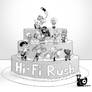 Hi fi rush cake