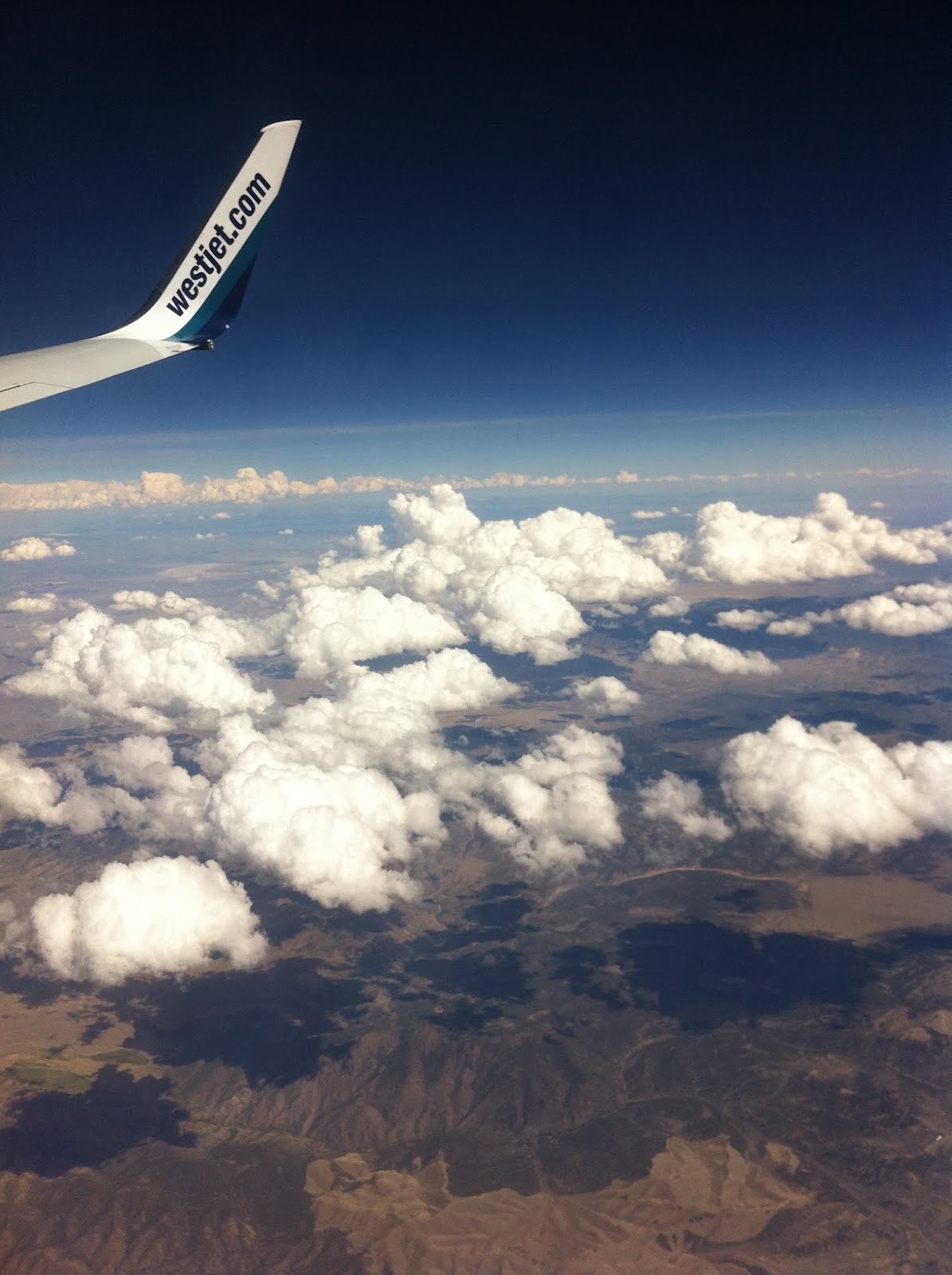 Nevada Over an Airplane