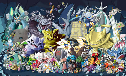 Gotta Draw 'em All: Steel Type Collab by Marche-Towers