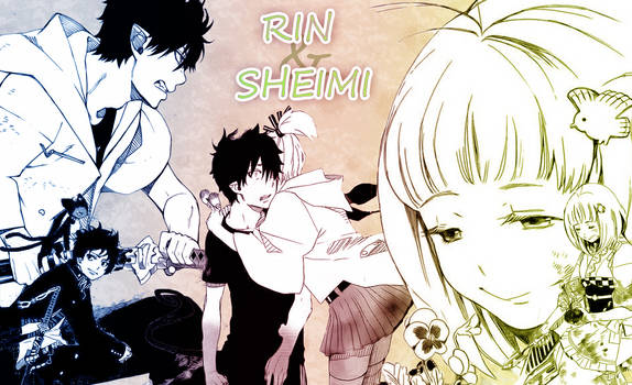 Rin and Shiemi