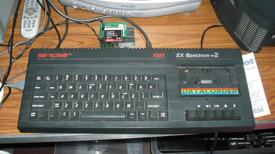 Modified ZX Spectrum +2 by betterwatchit on DeviantArt