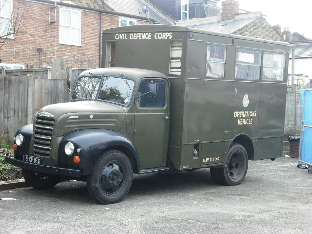 Civil Defence Corps van by betterwatchit on DeviantArt
