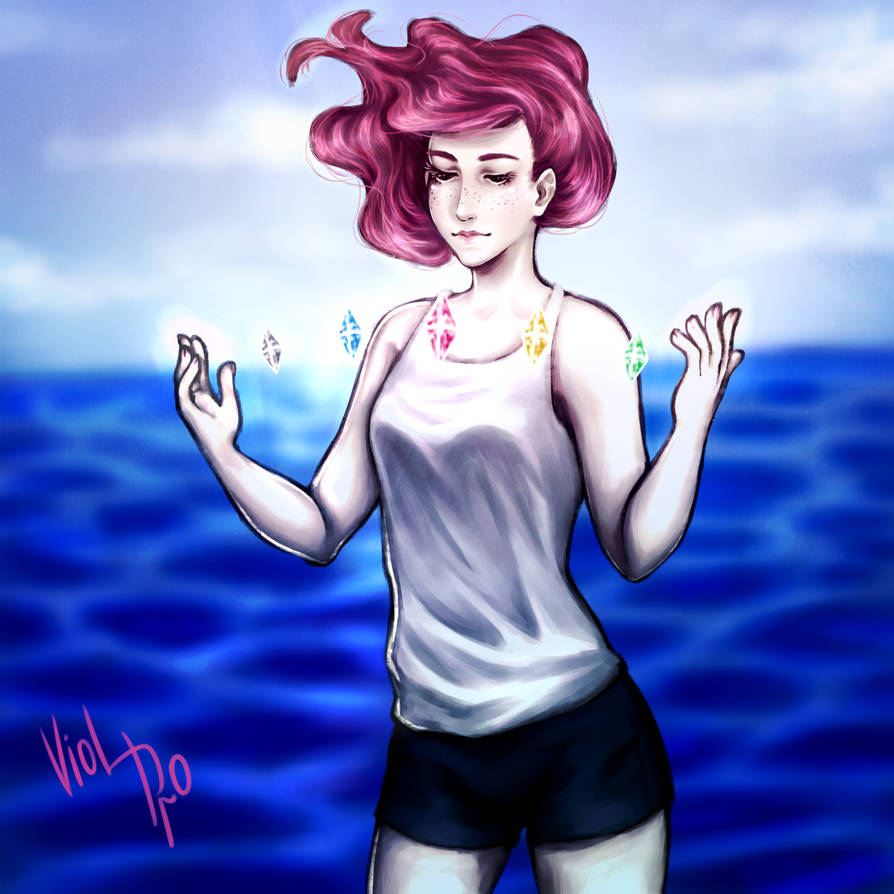 Magic Stones Deviantart Magic stones SPEED PAINT+VIDEO by ViolPro on DeviantArt