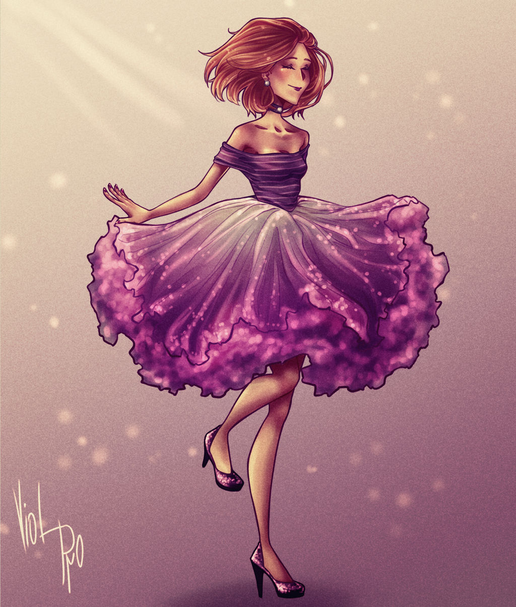 Dance SPEED PAINT+VIDEO by ViolPro on DeviantArt