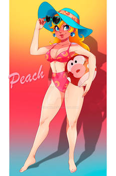 Summer Princess Peach