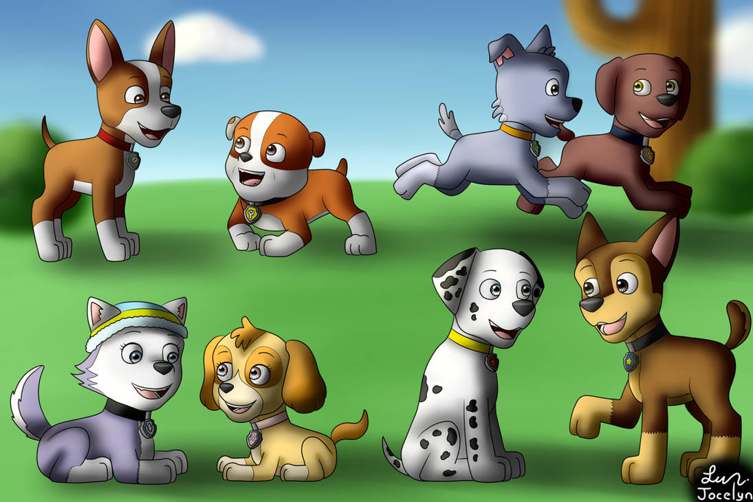 Paw Patrol by JocelynMinions on DeviantArt