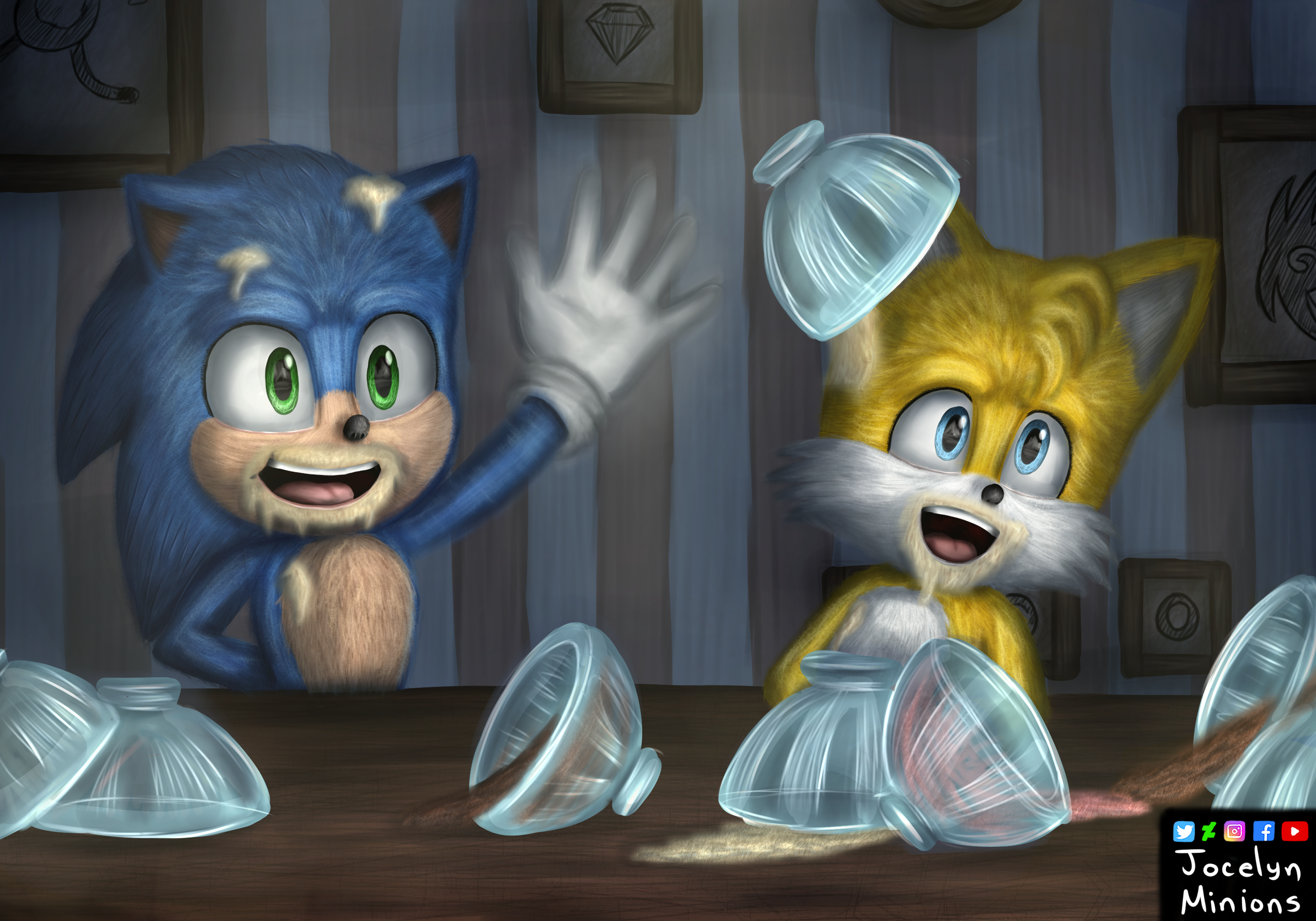 Sonic Movie 1 and 2 by JocelynMinions on DeviantArt