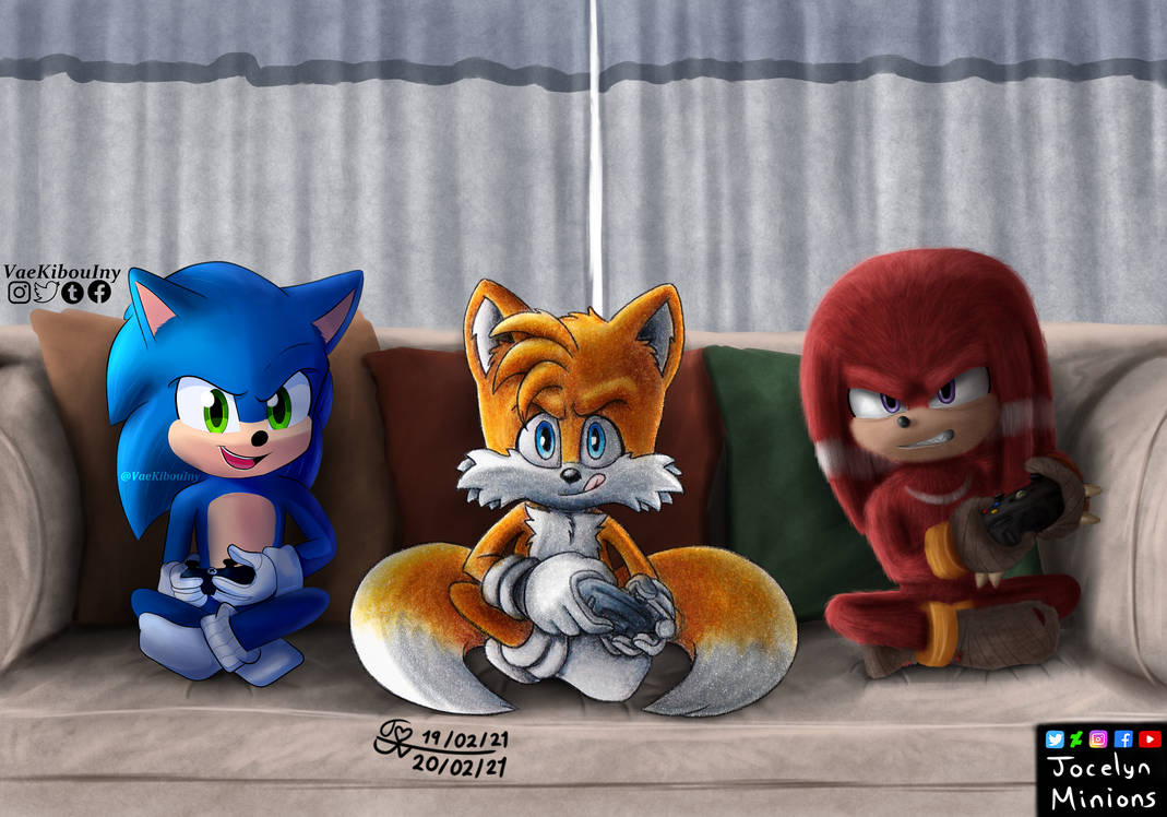 Movie Sonic And Movie Tails Fanart at Jimmy Coats blog