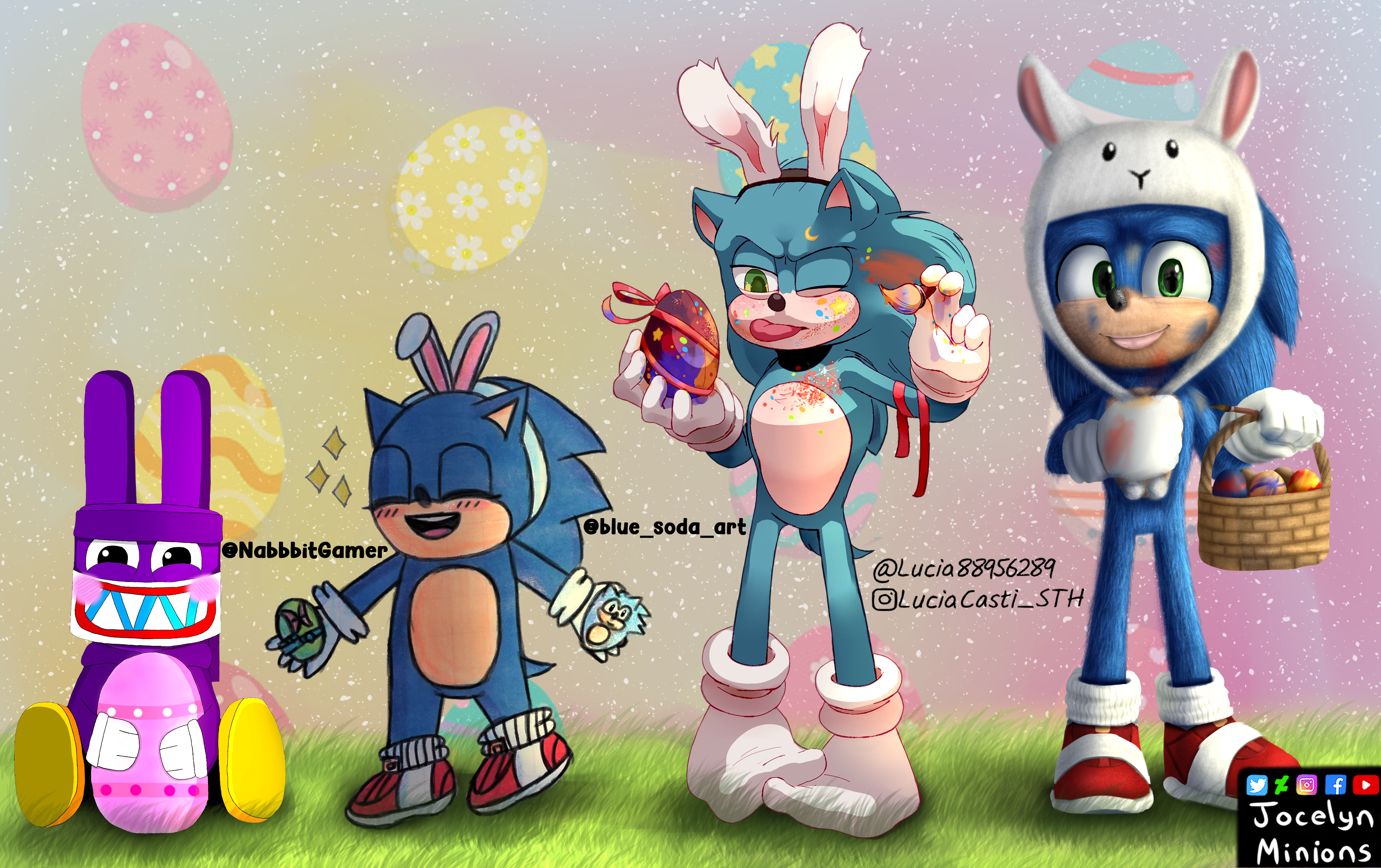 Sonic the Hedgehog Movie Characters Collection by Jame5rheneaZ on DeviantArt