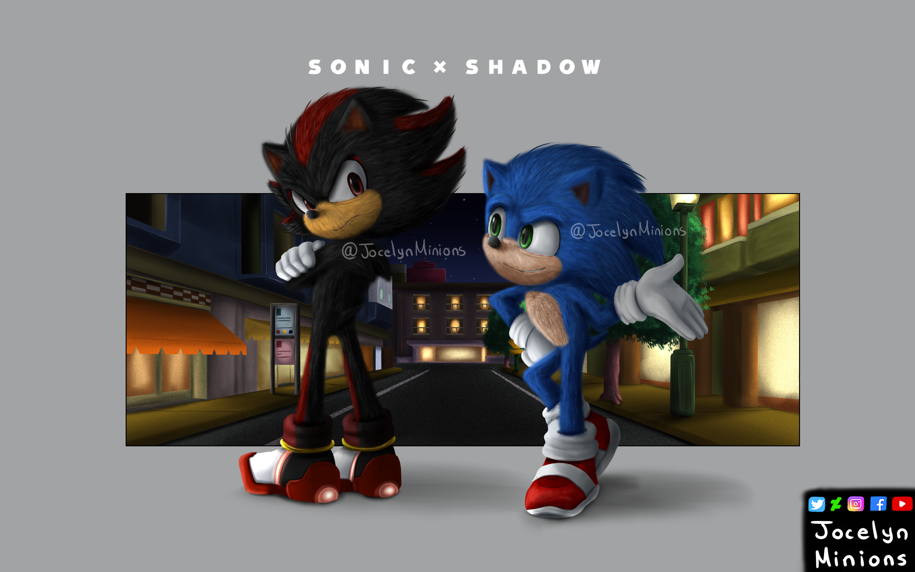 Sonic Vs Shadow (Movie) by JocelynMinions -- Fur Affinity [dot] net