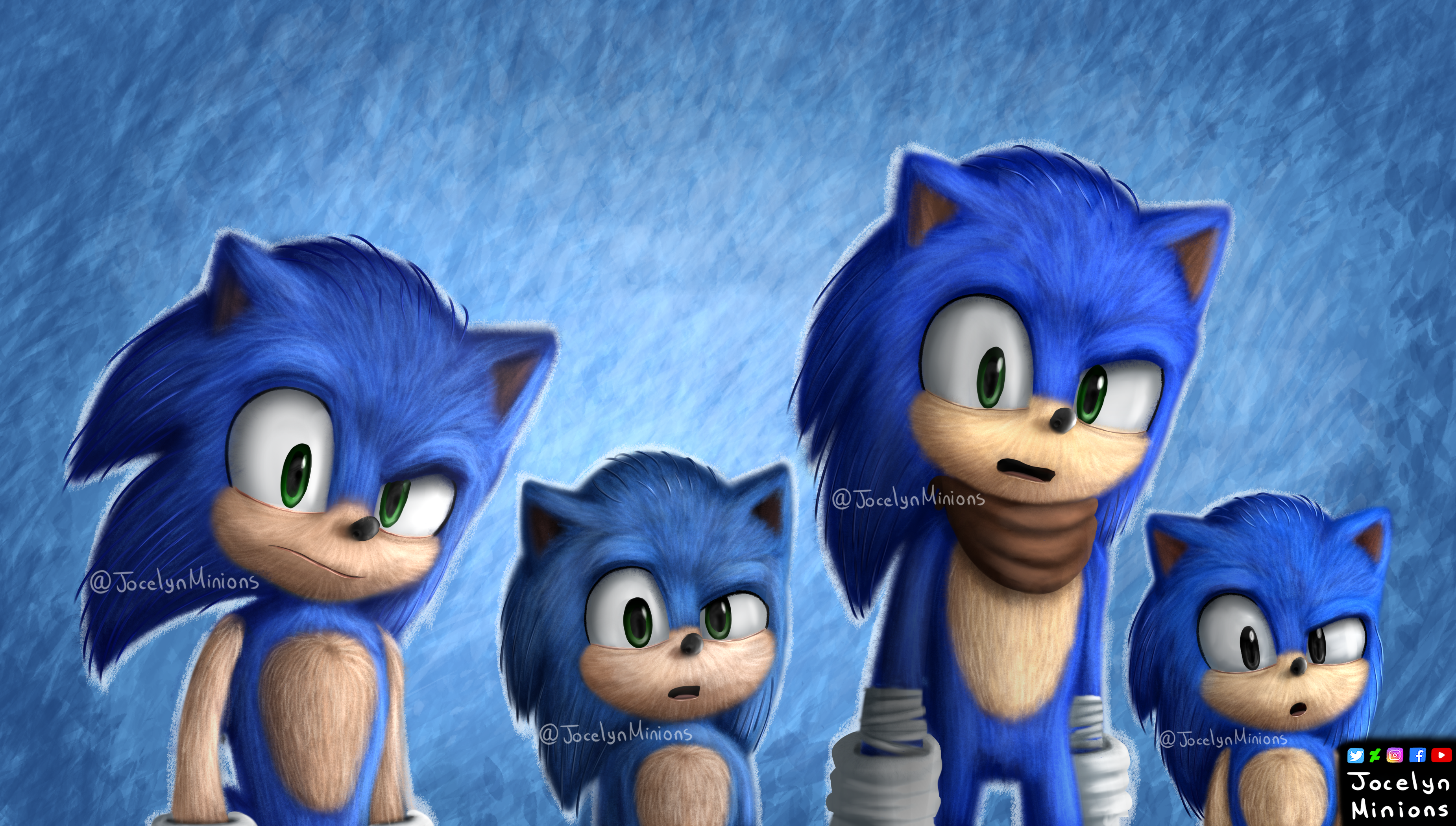 Sonic the Hedgehog (Movie) (3) - PNG by Captain-Kingsman16 on DeviantArt