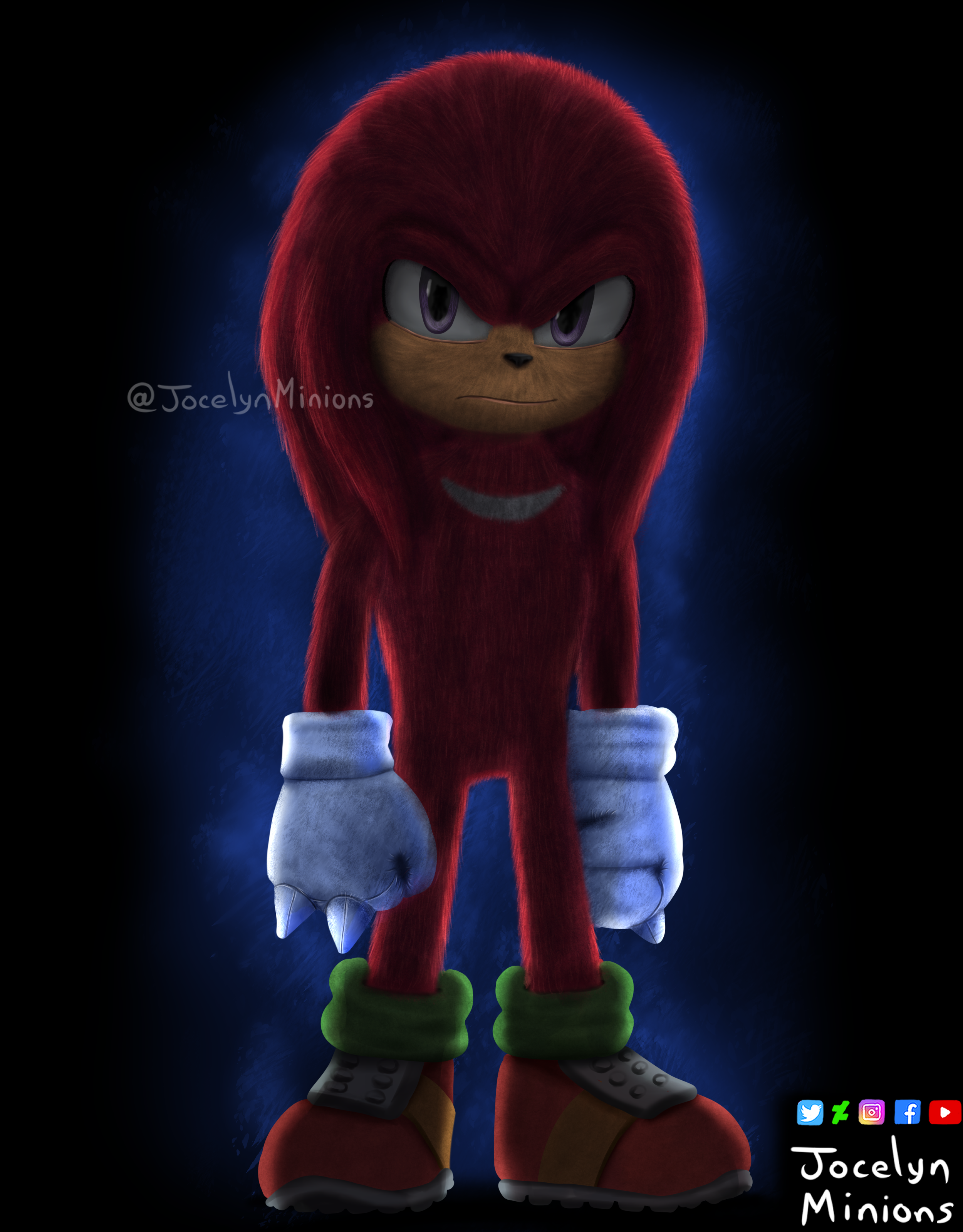 Sonic 2 o Filme: Knuckles persegue Sonic e Tails by ALIX2002 on DeviantArt