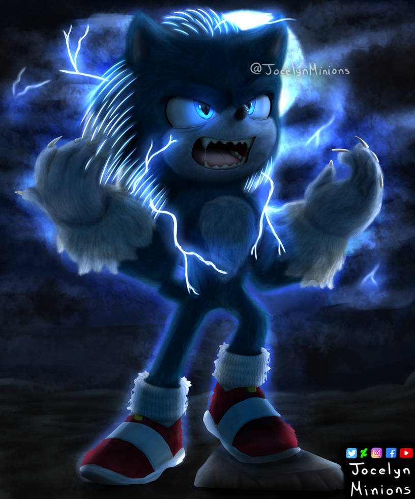 Sonic Movie Werehog by JocelynMinions on DeviantArt