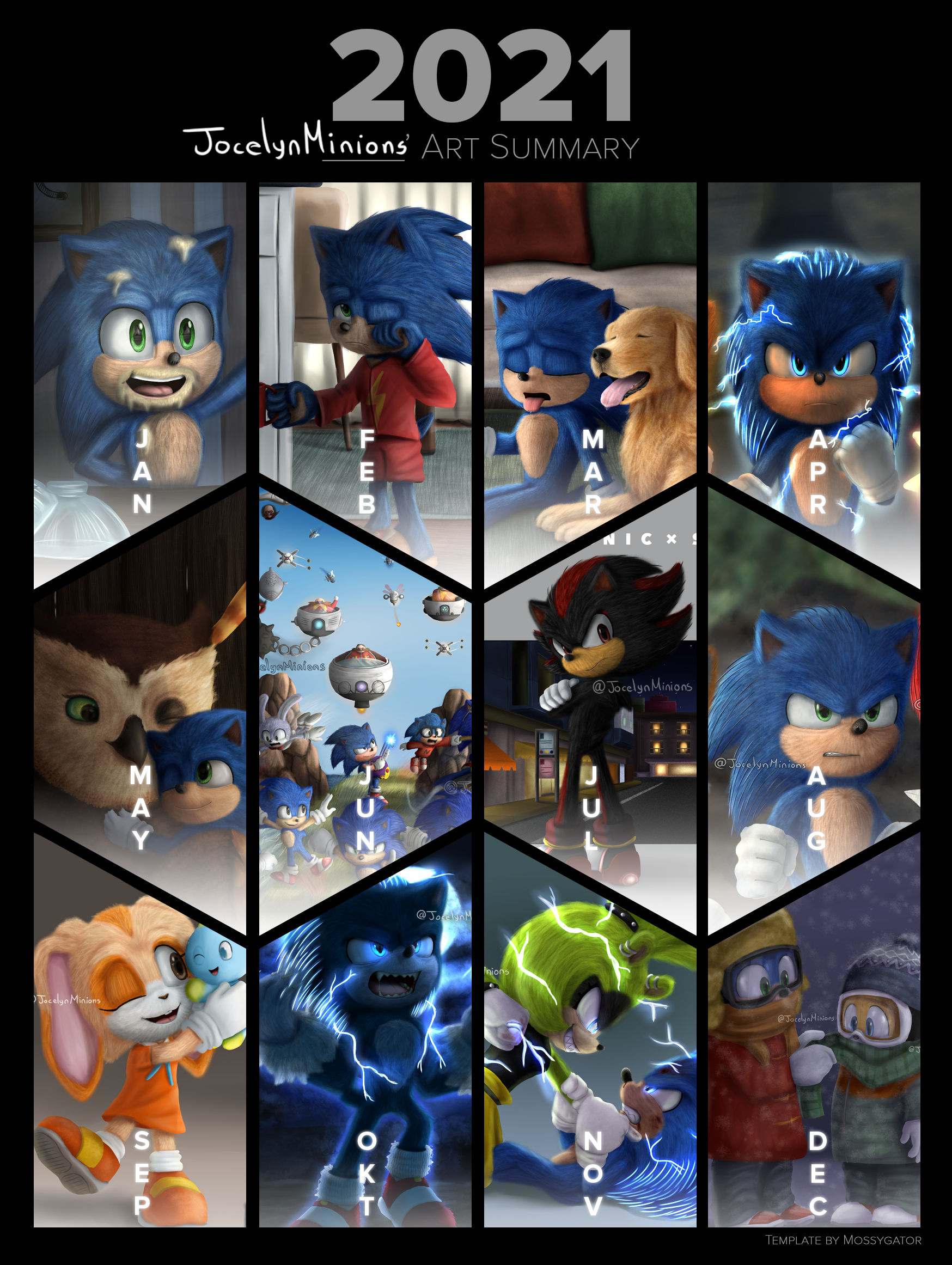 Sonic Movie 1 and 2 by JocelynMinions on DeviantArt