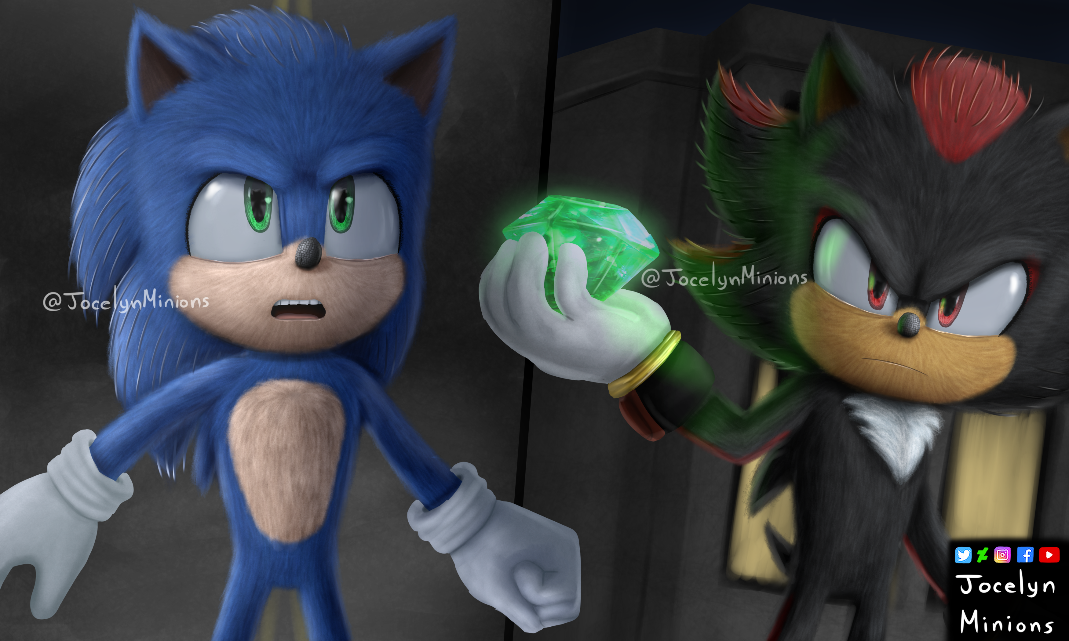 Sonic Adventure 2 - Movie Sonic & Shadow 