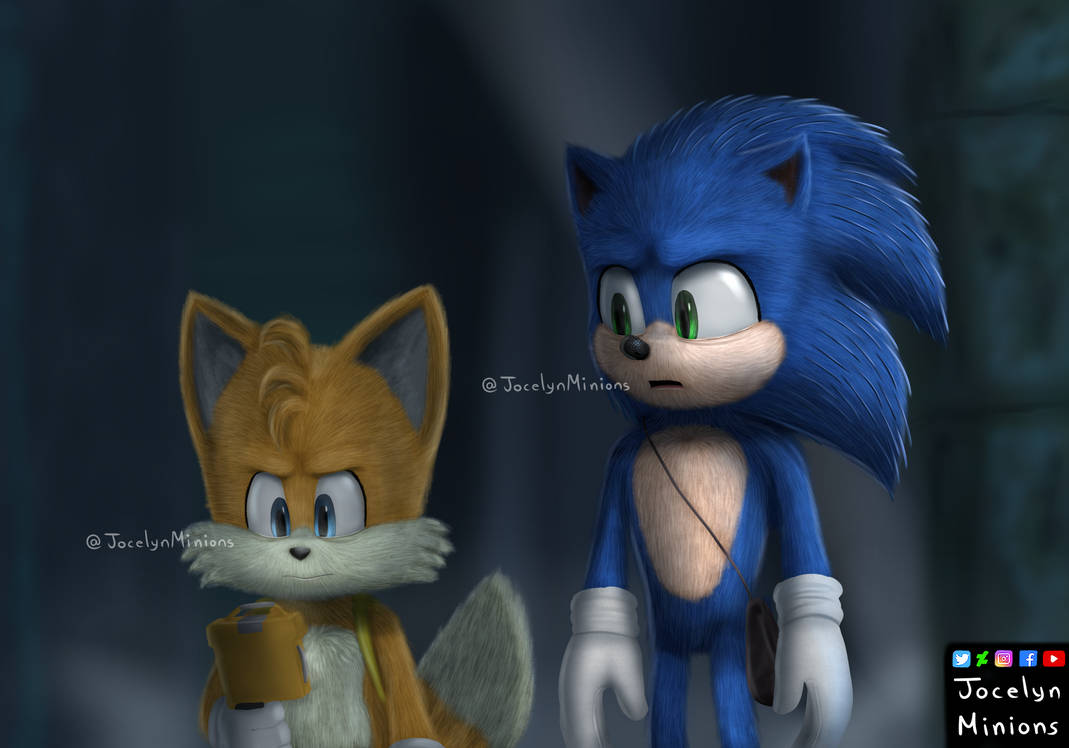 Sonic and Tails Movie Redraw by JocelynMinions on DeviantArt