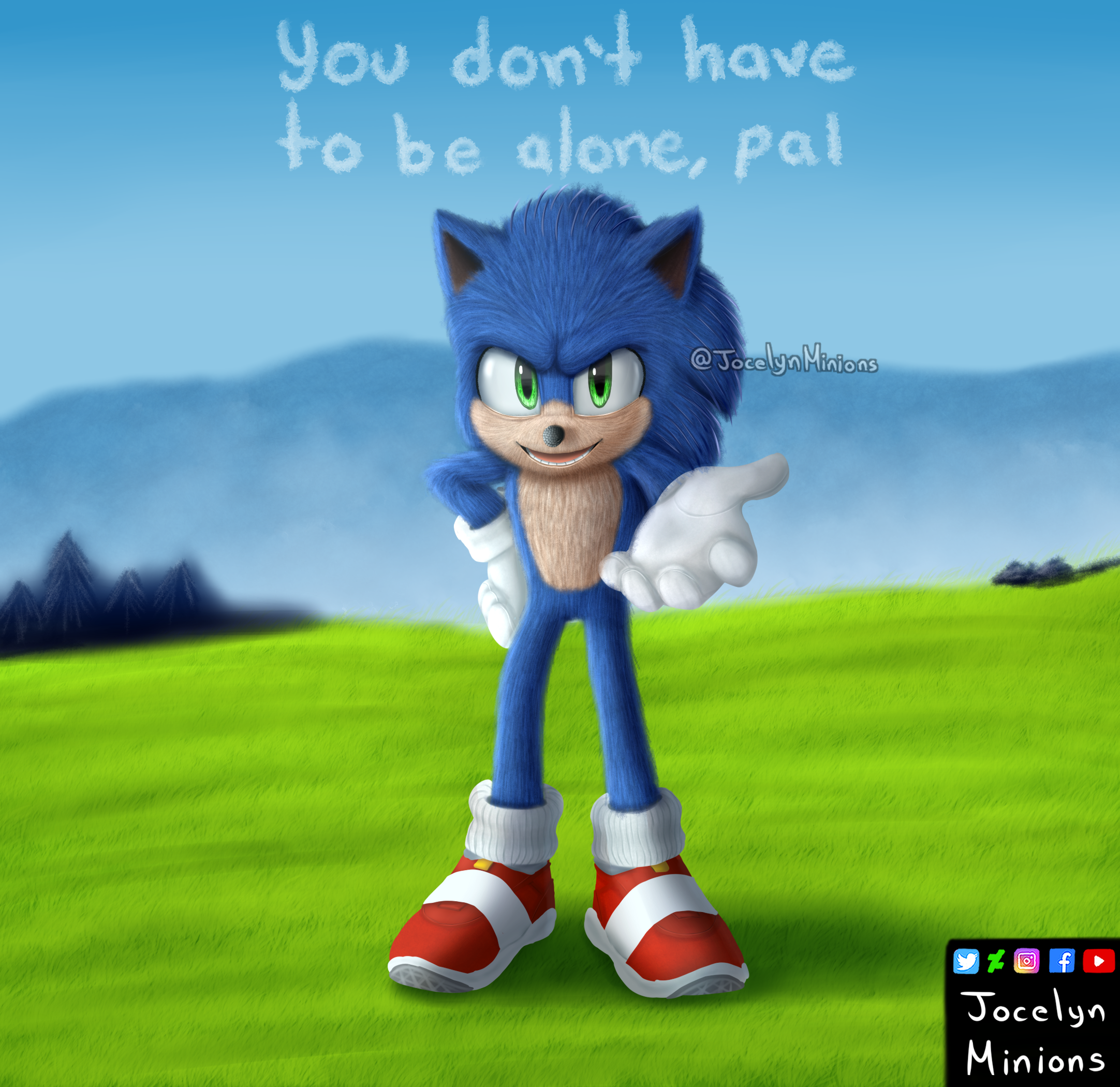 Sonic the Hedgehog (Movie) (2) - PNG by Captain-Kingsman16 on DeviantArt