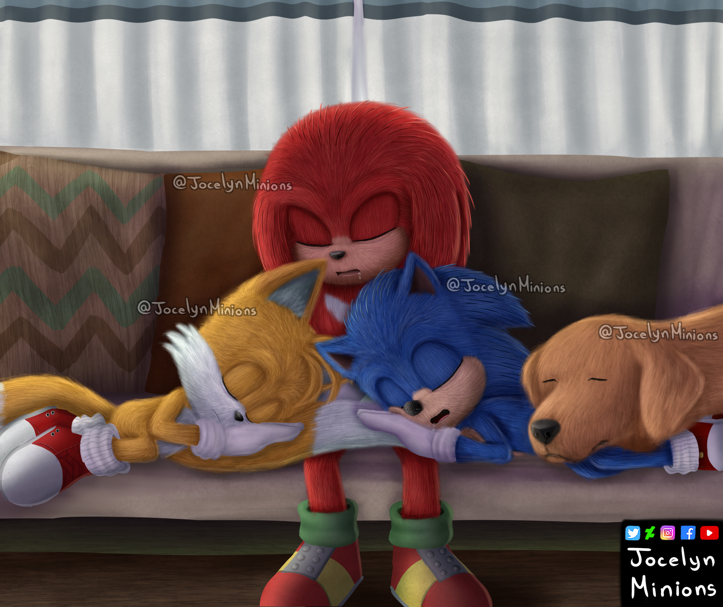 Sonic 2 o Filme: Knuckles persegue Sonic e Tails by ALIX2002 on DeviantArt