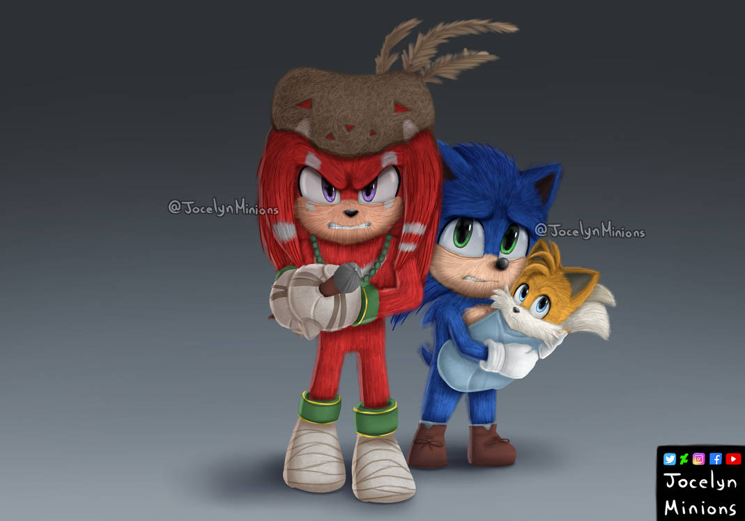 Sonic Tails And Knuckles Babies by JocelynMinions on DeviantArt