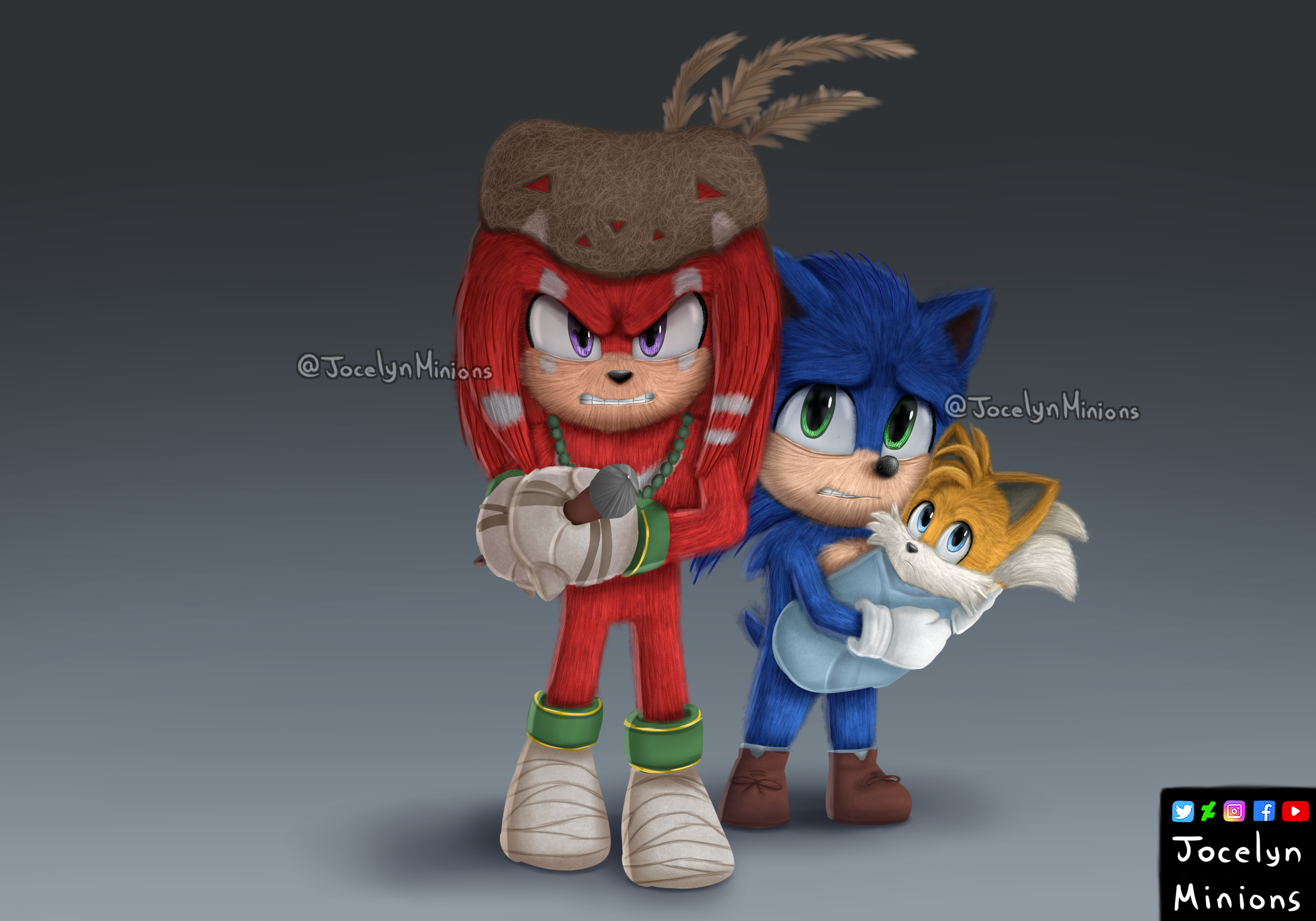 Quem é mais forte team sonic (sonic ,tails e knuckles) ou shadow