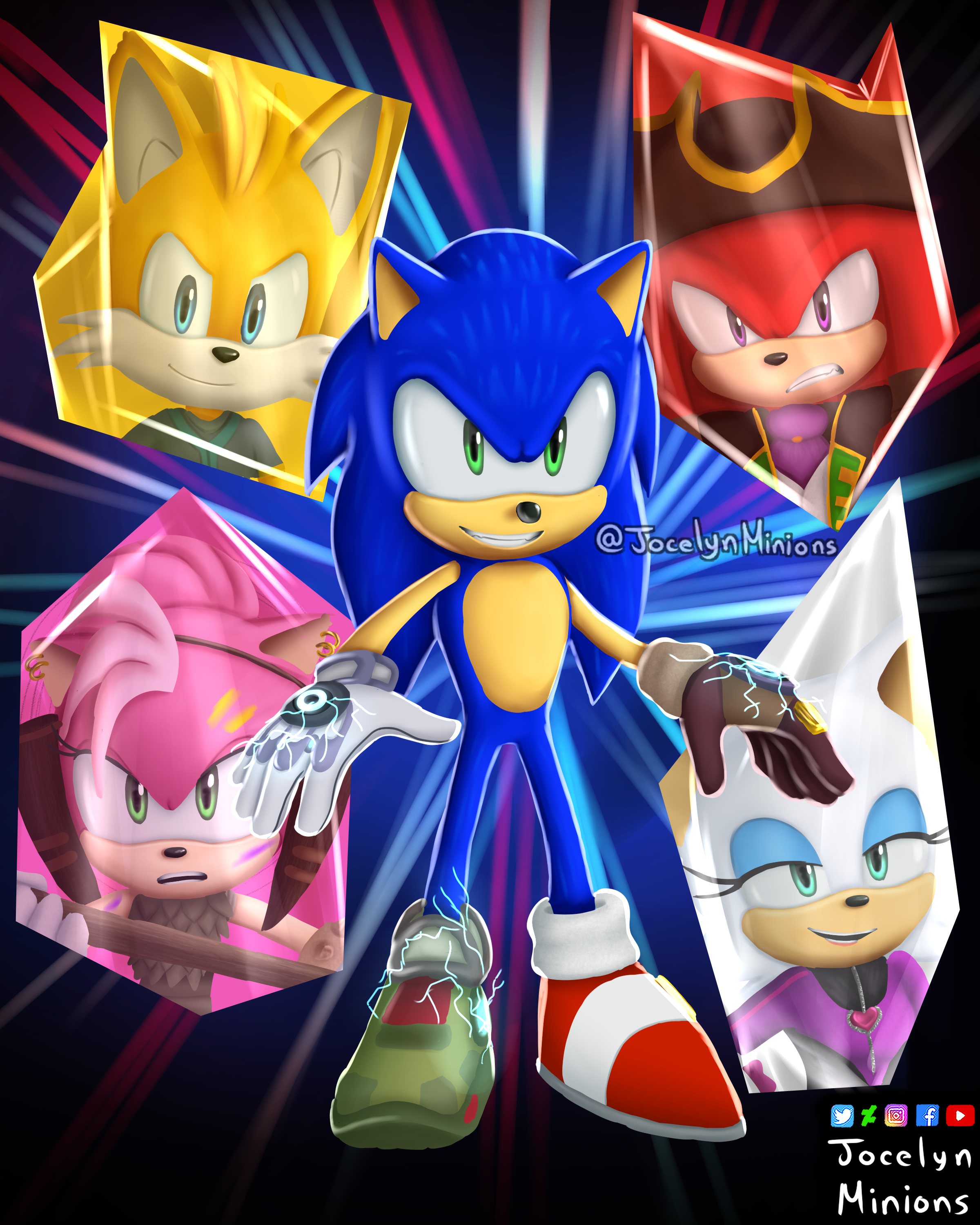 Sonic Prime by JocelynMinions on DeviantArt