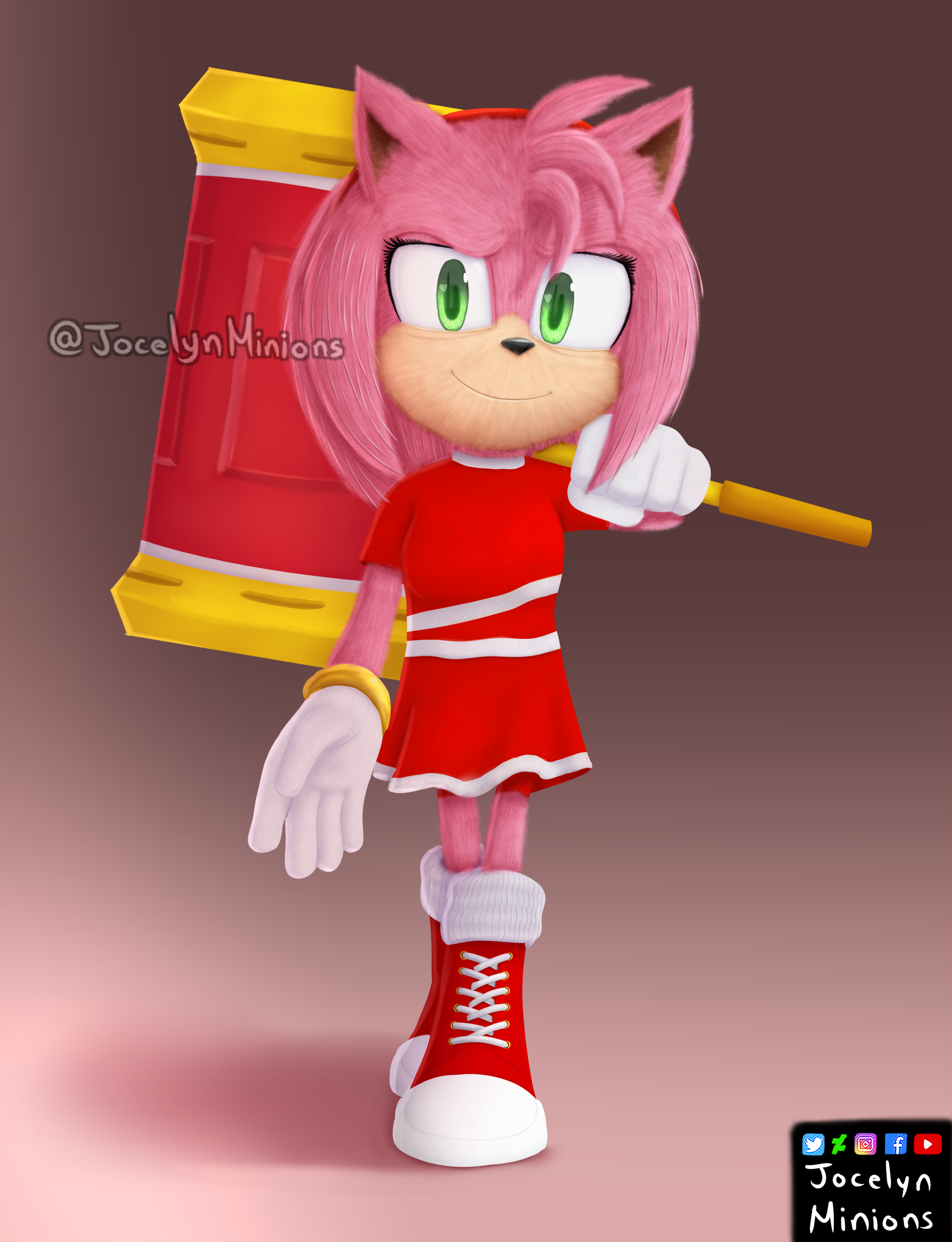 Movie Amy Rose 2 by Jame5rheneaZ on DeviantArt