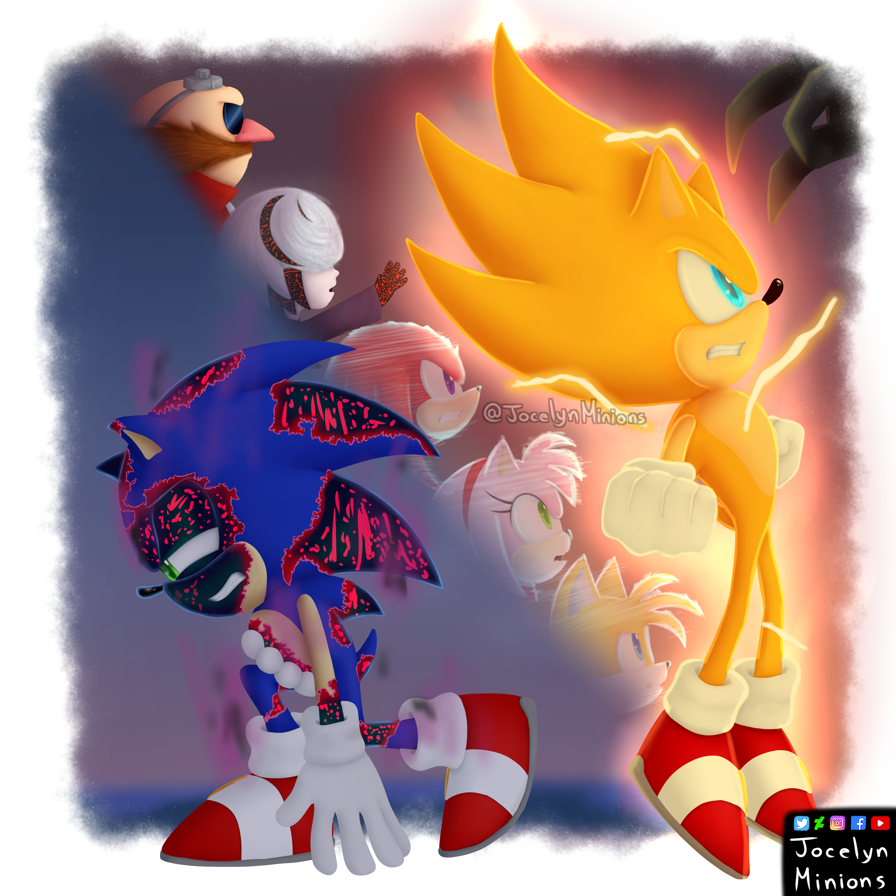 Final Showdown (Sonic Frontiers FanArt) by MIGHTY-TESLA on DeviantArt