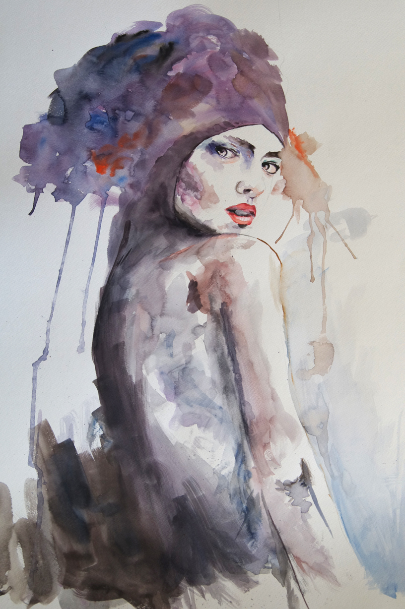 Watercolour Girl