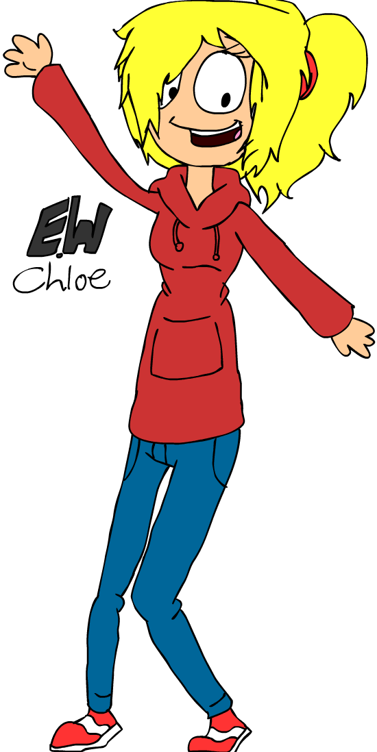 Chloe in Eddsworld form!