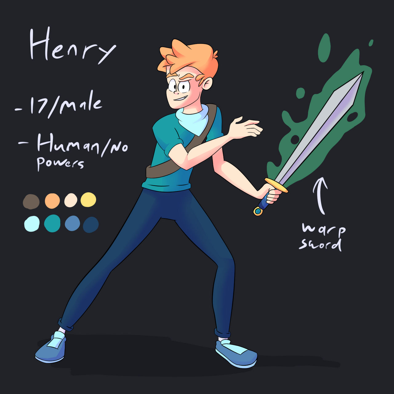 Henry (reference sheet) by StibiumTrees on DeviantArt
