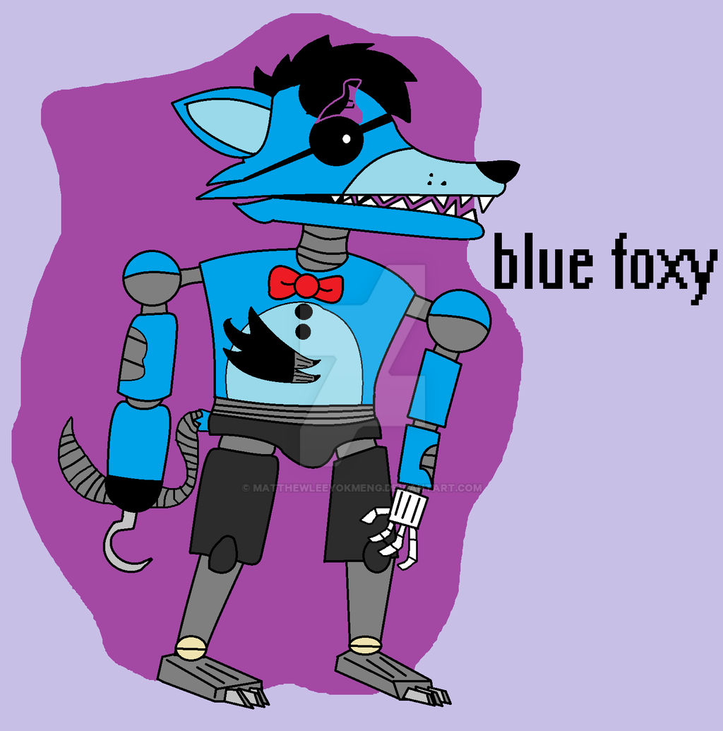 Blue Foxy Pt.2 by matthewleeyokmeng on DeviantArt