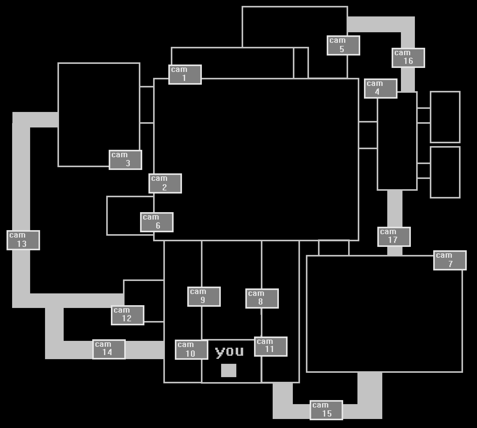 Five Nights At Freddy's 1 Cameras Maps by slendytubbies2d on DeviantArt