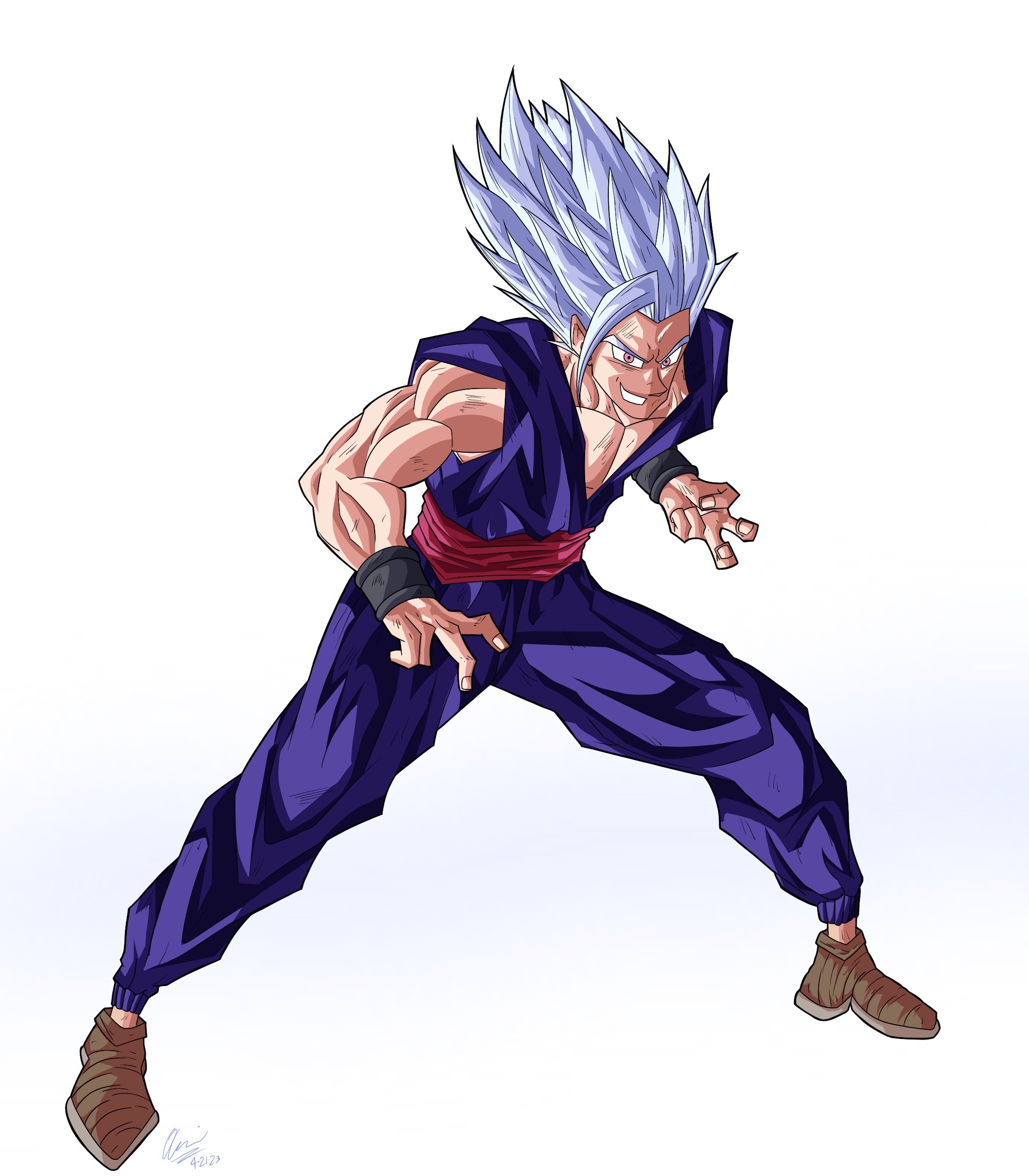 Gohan: Super Saiyajin Blue by CELL-MAN on DeviantArt