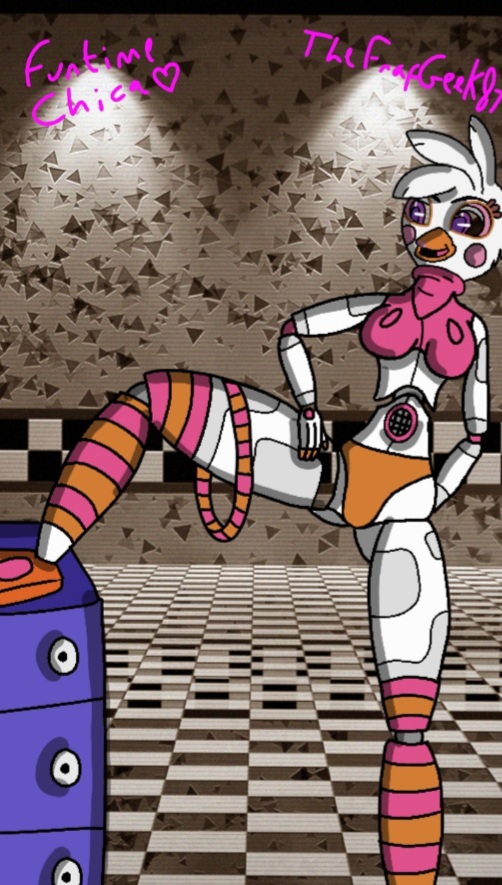 Funtime Chica by cat00nz on DeviantArt