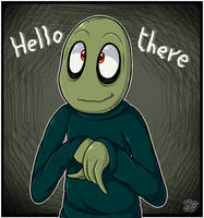 |SALAD FINGERS| .:Hello there:. |+SPEEDPAINT|