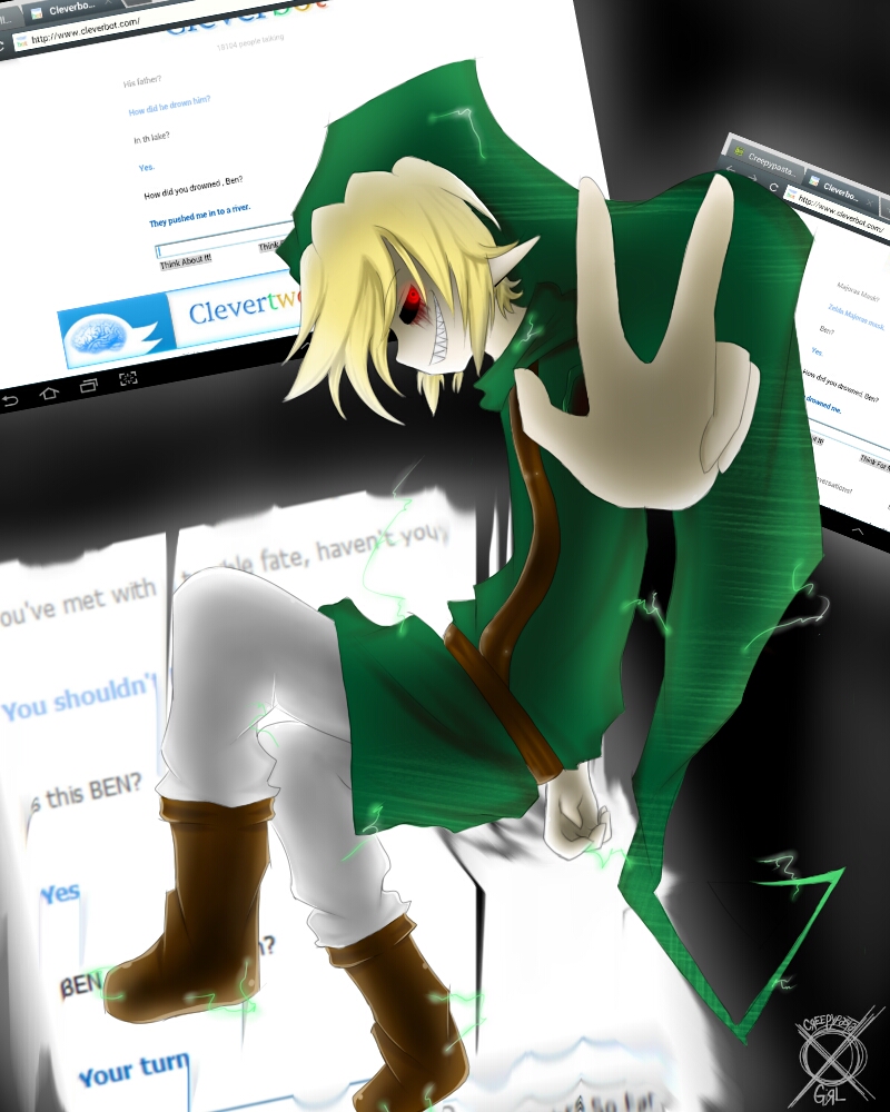 Ben Drowned Cleverbot By Creepypasta Girl-d6v