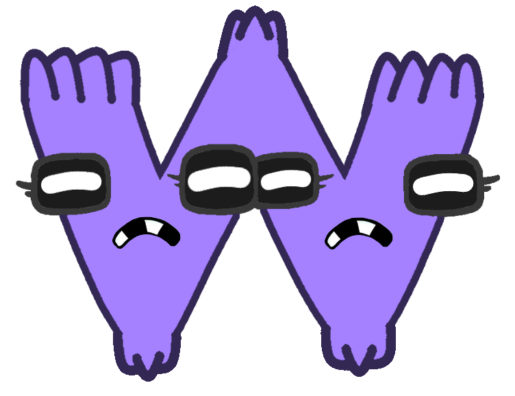 Alphabet Swapper Swap W (Alphabet Lore) 1 by AnimeSmek1984 on DeviantArt