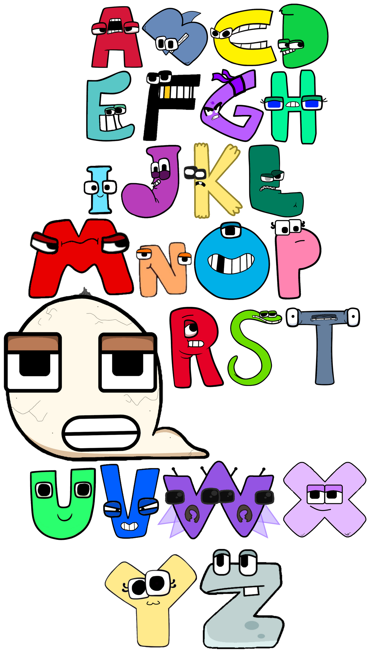 Alphabet Swapper Alphabet Lore Swap by AnimeSmek1984 on DeviantArt