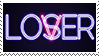 +STAMP | Purple  f2U #O13 - Lover/Loser by xPufflex