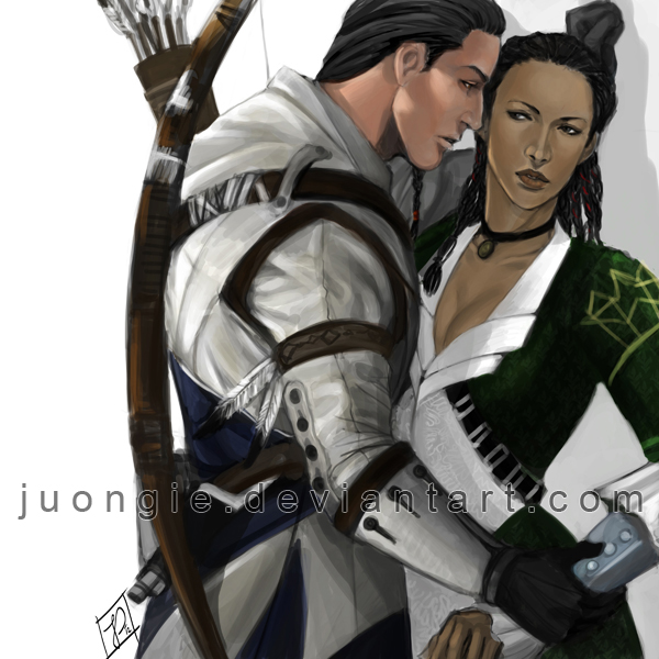 Commission: Conner x Aveline