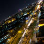 HCM City street at Night -1-